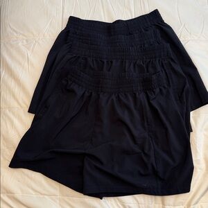 Black Athletic Shorts GYMSHARK 4 pairs